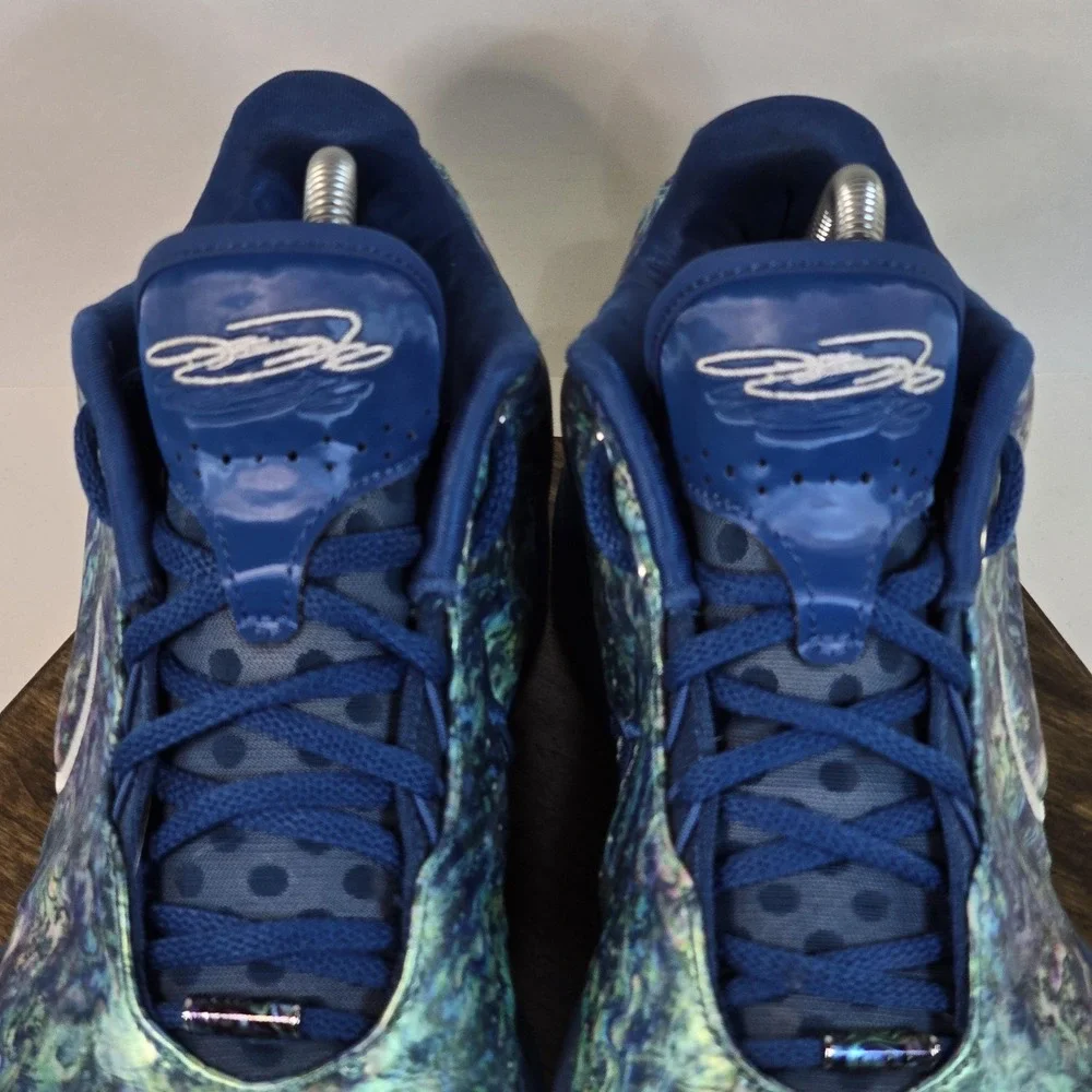 Nike LeBron 21 Shoes Mens Size 8 Blue Air Zoom‎ Basketball Abalone FN0708-400